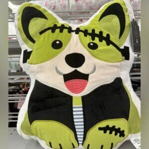 Frankenstein Corgi Halloween Pilliow - NWT